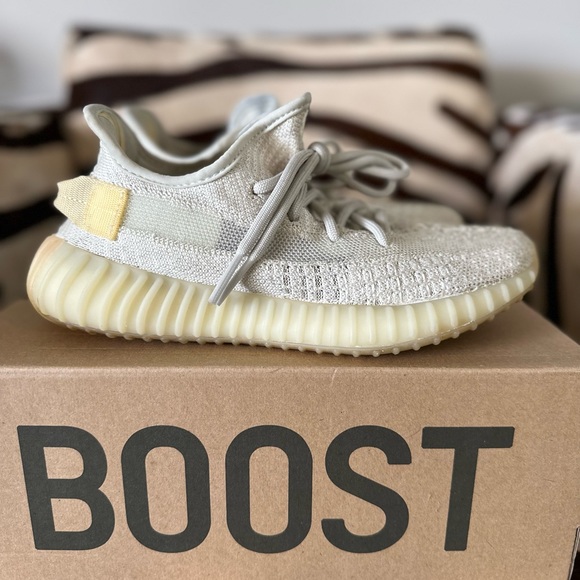 EUC!! Auth Adidas Yeezy Boost 350 V2 UV Light Color Changing Sneakers M 5 W 7 - Picture 3 of 9